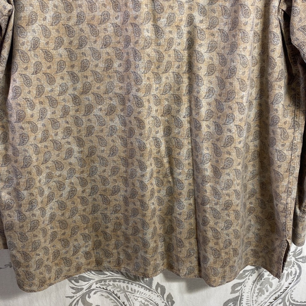 Ermenegildo Zegna Button Down
Paisley Print‎ Long Sleeve men’s - Picture 7 of 12